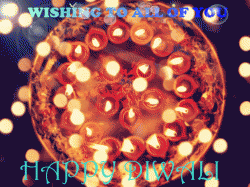 MAY THIS DIWALI FILL YOUR LIFE WITH MORE HAPPINESS & LIGHTS! ^.^